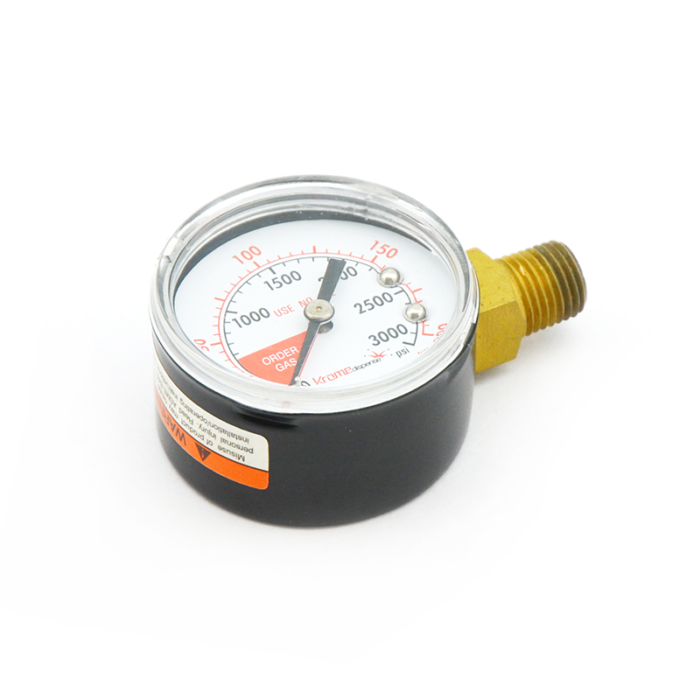 CO2 Regulator Replacement Gauge – Right Hand - Image 2