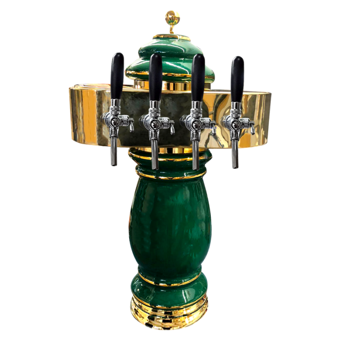 4 Tap Ceramic Tower Green​ Ceramic Tower - C1464