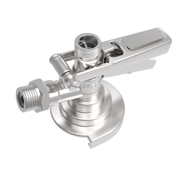 A System keg coupler without prv