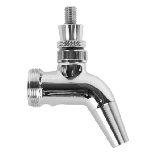 Forward Sealing Beer Faucet - Stainless Steel