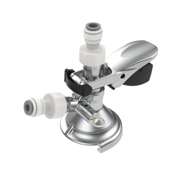 A System Keg Coupler With PRV and JG fitting