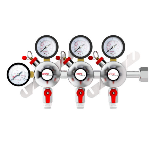 Primary CO2 Regulator Triple -Precision Plus with 3/8" John Guest