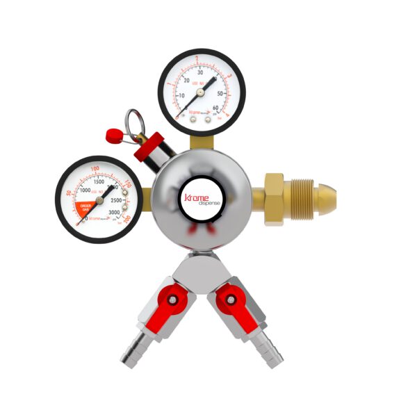 Primary Nitrogen regulator with dual outlet
