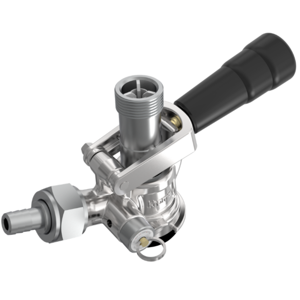 D type beer keg coupler
