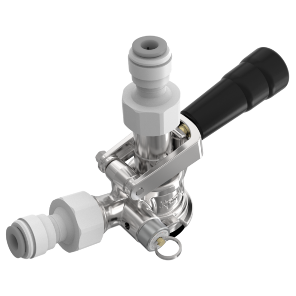 D system keg coupler with JG fitting
