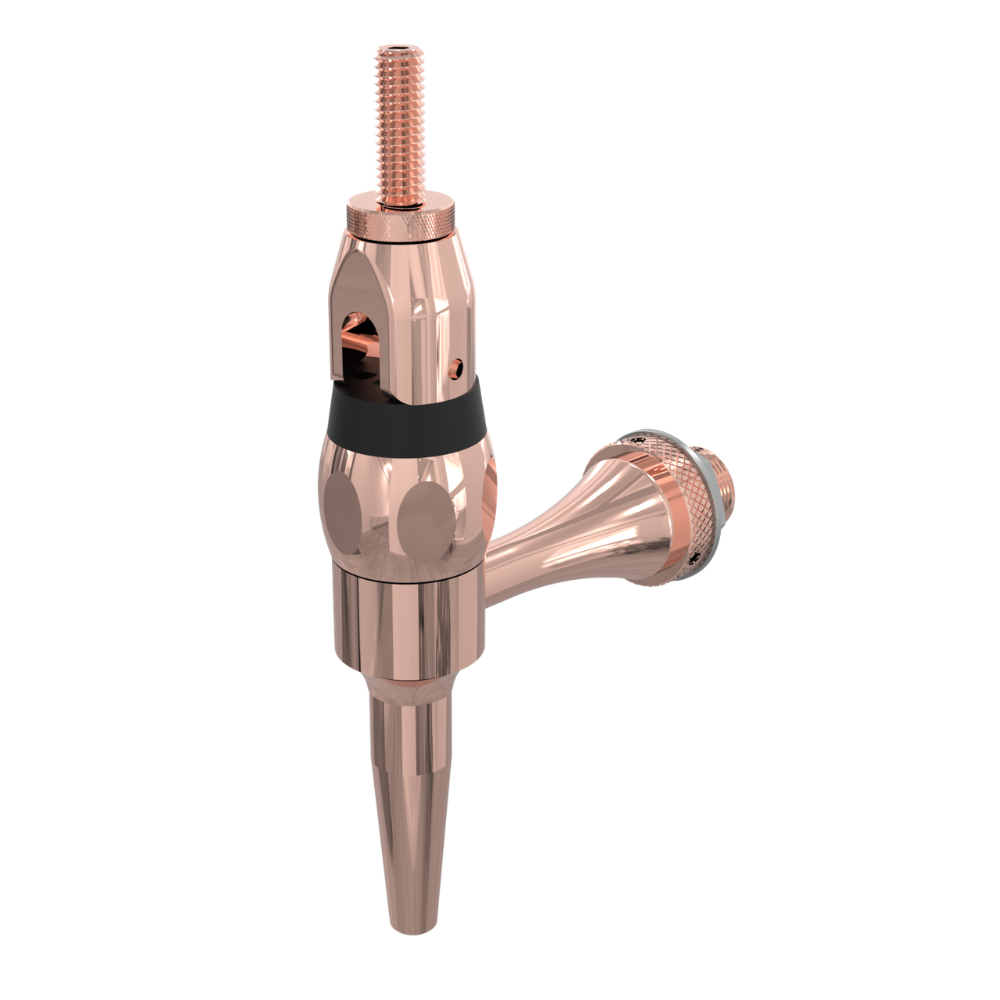 copper Stout Beer Faucet with jg fitting