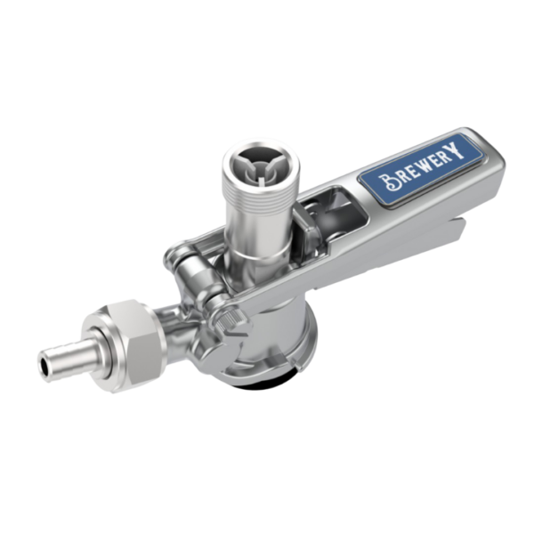 D System Keg Coupler with Flat Handle