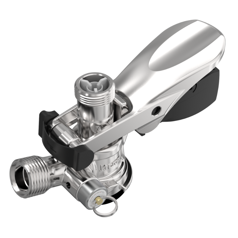 S System Keg Coupler with PRV 5/8 BSP Stainless Steel