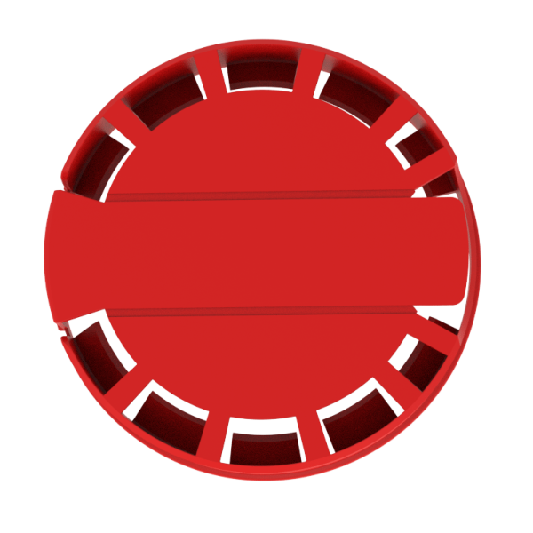 Red Tamper-Evident Plastic Keg Cap for Beer Kegs